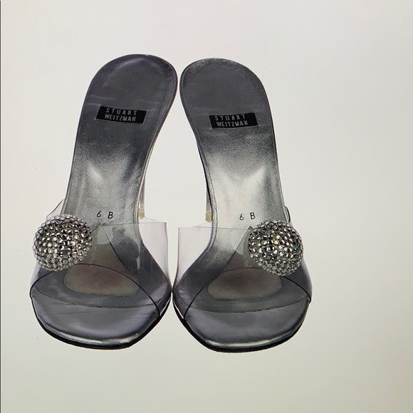STUART WEITZMAN PVC Slide Sandals - Picture 4 of 5